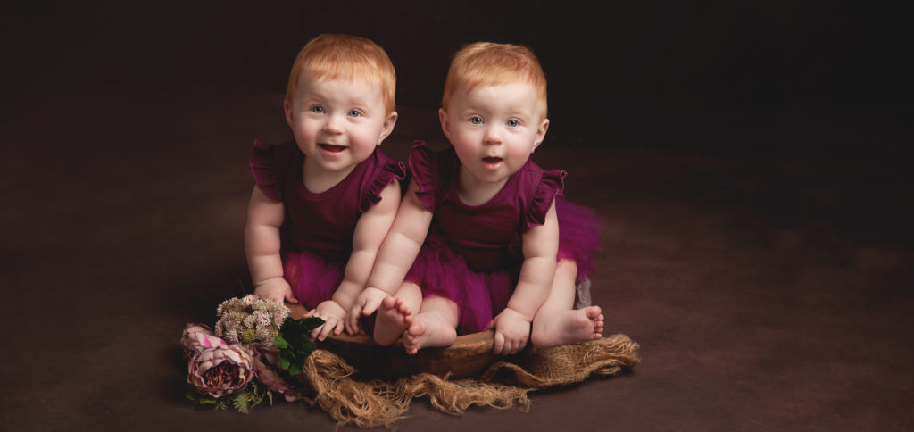 twins baby photography