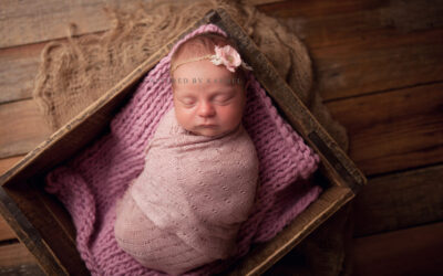 Newborn photography session