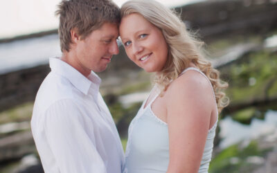 Beach maternity photography