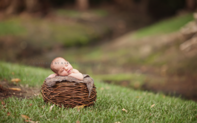 Outdoor newborn photography nsw | 3 week old Scarlett